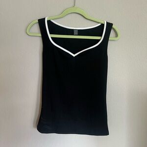 Old Money Black Tank Top - Size M